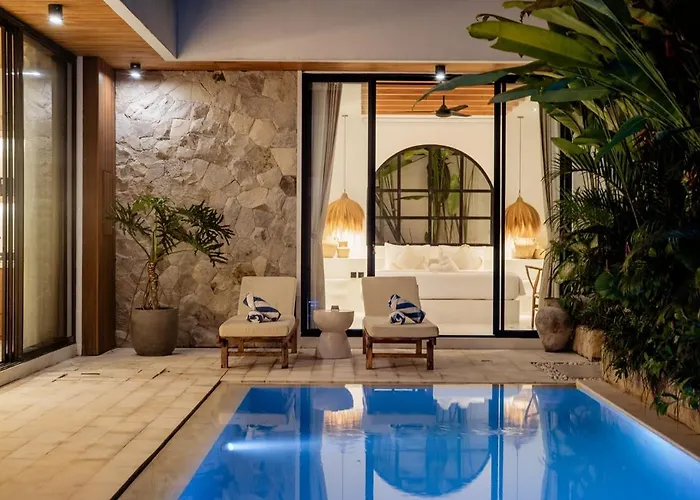 Casa Petak 8 - Tropical Haven Stylish 3br With Pool In Pererenan * チャングー