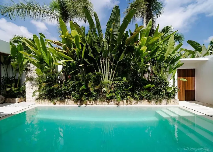 Casa Petak 8 - Tropical Haven Stylish 3br With Pool In Pererenan ヴィラ *