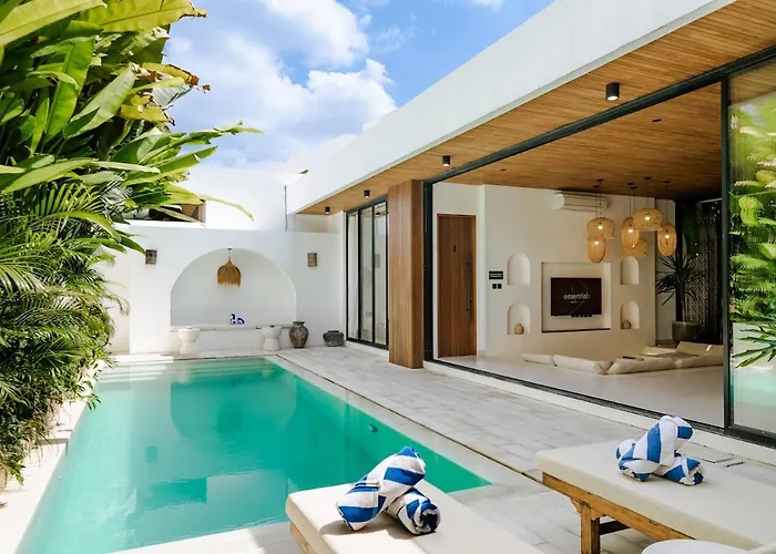 Casa Petak 8 - Tropical Haven Stylish 3br With Pool In Pererenan ヴィラ *