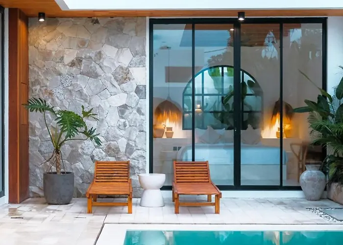 Casa Petak 8 - Tropical Haven Stylish 3br With Pool In Pererenan ヴィラ *