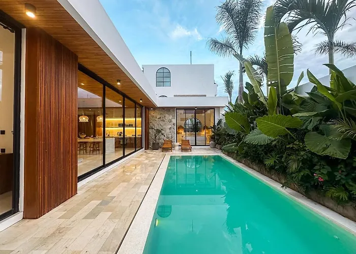 Casa Petak 8 - Tropical Haven Stylish 3br With Pool In Pererenan Villa *